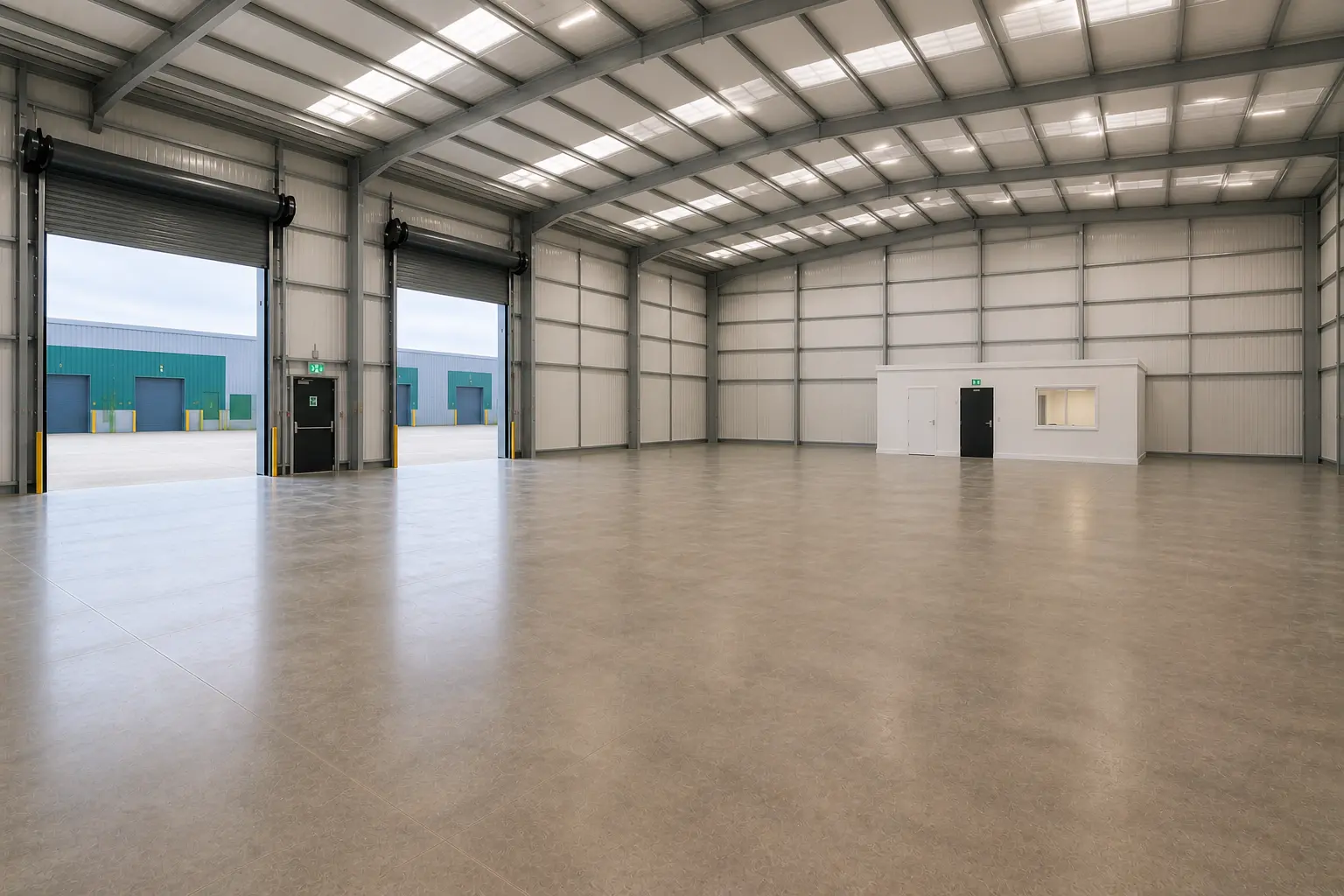Indicative interior of a larger industrial unit at LOF Business Park